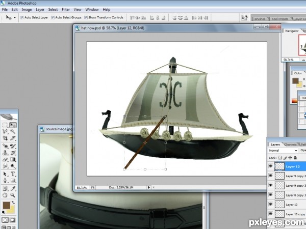 Creation of SHIP: Step 8